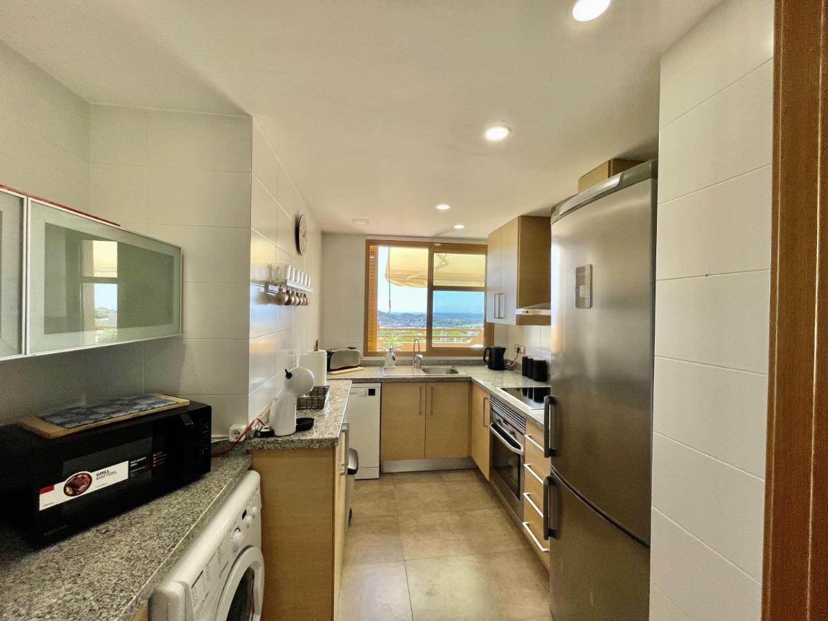 Ferienwohnung Modern 2-Floor Penthouse With Sea Views - Sleeps 7 Finestrat Exterior foto